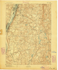 Troy 1893 topographic map thumbnail