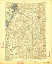 Troy 1895 topographic map thumbnail