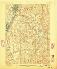 Troy 1898 topographic map thumbnail