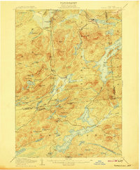 Tupper Lake 1907 topographic map thumbnail
