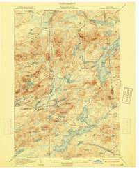 Tupper Lake 1907 topographic map thumbnail