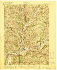 Unadilla 1918 topographic map thumbnail