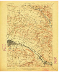 Utica 1900 topographic map thumbnail