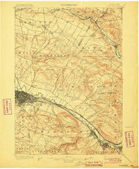 Utica 1900 topographic map thumbnail