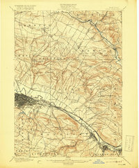Utica 1900 topographic map thumbnail