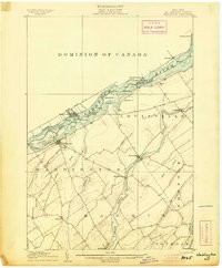 Waddington 1905 topographic map thumbnail