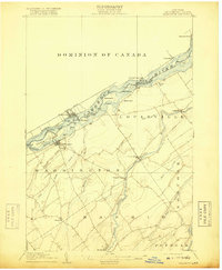 Waddington 1905 topographic map thumbnail