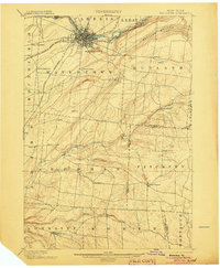 Watertown 1898 topographic map thumbnail