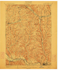 Waverly 1902 topographic map thumbnail