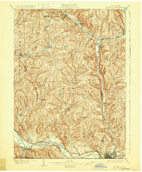 Waverly 1902 topographic map thumbnail