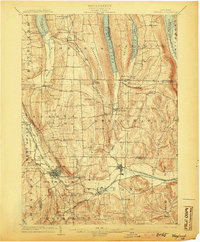 Wayland 1904 topographic map thumbnail
