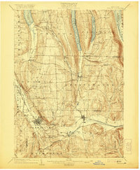 Wayland 1904 topographic map thumbnail