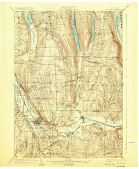 Wayland 1904 topographic map thumbnail
