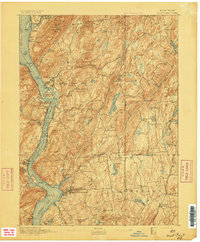 West Point 1892 topographic map thumbnail