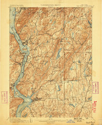 West Point 1899 topographic map thumbnail