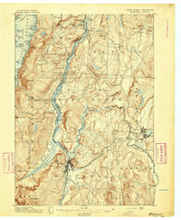 Whitehall 1895 topographic map thumbnail