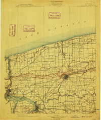 Niagara 1899 topographic map thumbnail