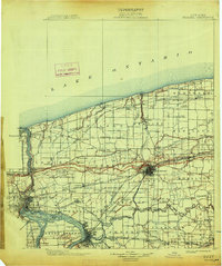 Niagara 1899 topographic map thumbnail