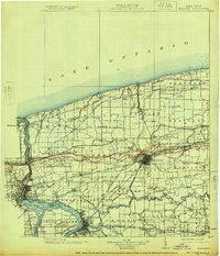 Niagara 1899 topographic map thumbnail