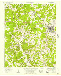 Dickson 1953 topographic map thumbnail