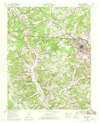 Dickson 1953 topographic map thumbnail