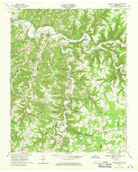 Dodson Branch 1968 topographic map thumbnail