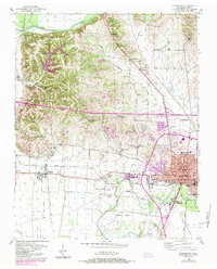 Dyersburg 1952 topographic map thumbnail