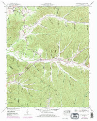 Eagle Creek 1949 topographic map thumbnail
