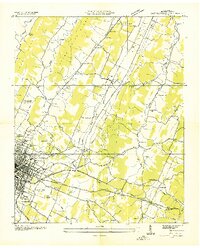 East Cleveland 1935 topographic map thumbnail