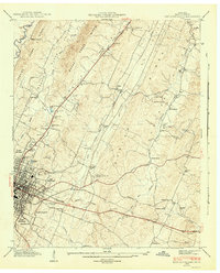East Cleveland 1943 topographic map thumbnail