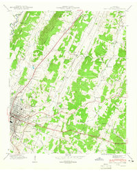 East Cleveland 1943 topographic map thumbnail