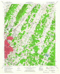 East Cleveland 1965 topographic map thumbnail