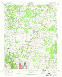 Ethridge 1966 topographic map thumbnail