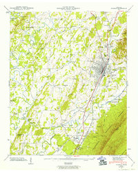 Etowah 1943 topographic map thumbnail