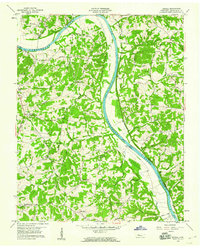 Excell 1958 topographic map thumbnail