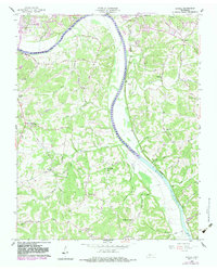 Excell 1958 topographic map thumbnail