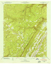 Fairmount 1945 topographic map thumbnail