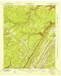 Fairmount 1946 topographic map thumbnail