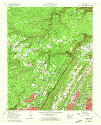 Fairmount 1969 topographic map thumbnail