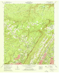 Fairmount 1969 topographic map thumbnail