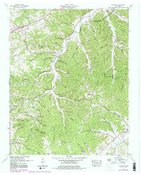Fairview 1951 topographic map preview