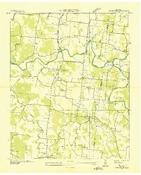 Farmington 1936 topographic map thumbnail