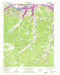 Dover 1950 topographic map thumbnail