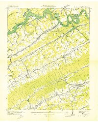 Dutch Valley 1936 topographic map thumbnail