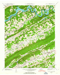 Dutch Valley 1941 topographic map thumbnail