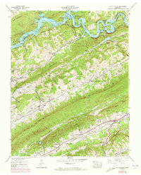 Dutch Valley 1941 topographic map thumbnail