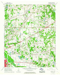 Ellendale 1965 topographic map thumbnail