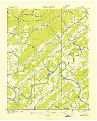 Elverton 1935 topographic map thumbnail