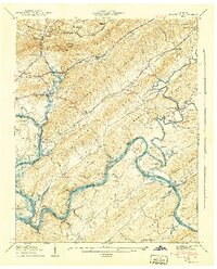 Elverton 1941 topographic map thumbnail