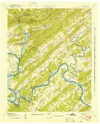 Elverton 1941 topographic map thumbnail